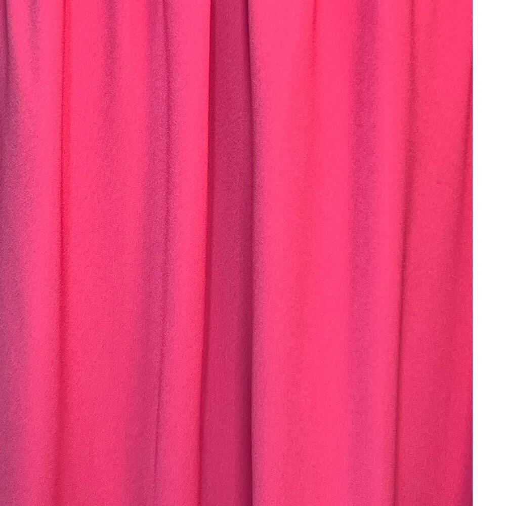 Trina Turk Hot Pink Off Shoulder Bell Sleeve Mini Dress Medium NWT MSRP $258 - Picture 7 of 12